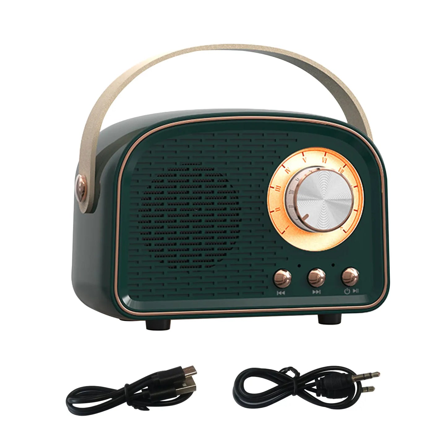 Retro Bluetooth Speaker  With FM Radio