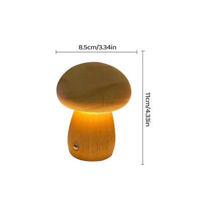Beech Wood Mushroom Night Light