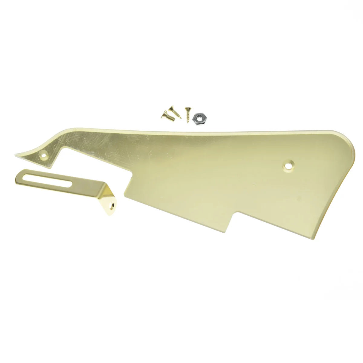 Premium Clear Guitar Pickguard for Gibson Les Paul Guitars with Stainless Steel Bracket and Hardware Accessories