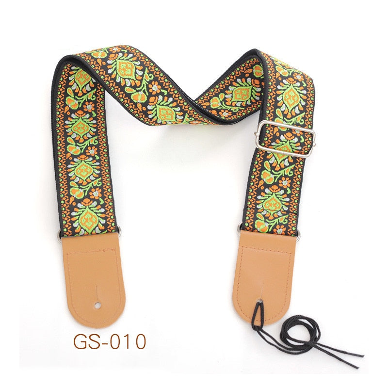 Embroidered Guitar Strap