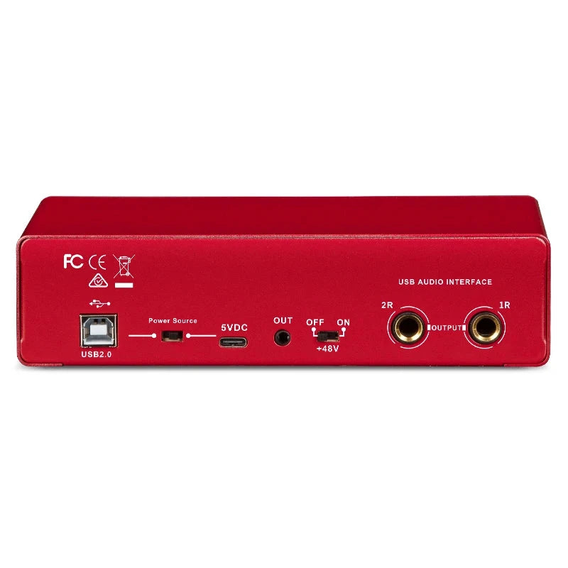 Big River Hardware MD22 USB Audio Interface for Guitar