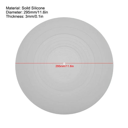 Anti-Vibration Slipmat Turntable Mat Audiophile for LP Vinyl Record Player Anti-Static Turntable Mat Platter Mat Record Mat