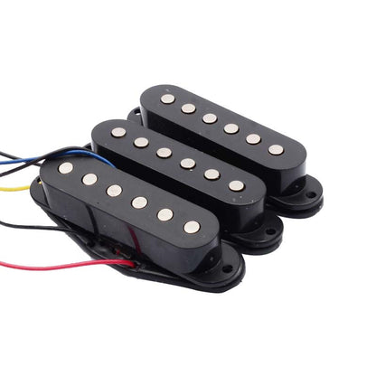 Prewired Strat Guitar Harness SSS 5Way Black Knobs
