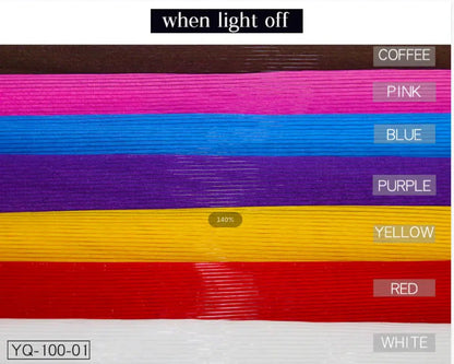 Lumisonata Rechargeable LED Fabric with Multiple Light Modes
