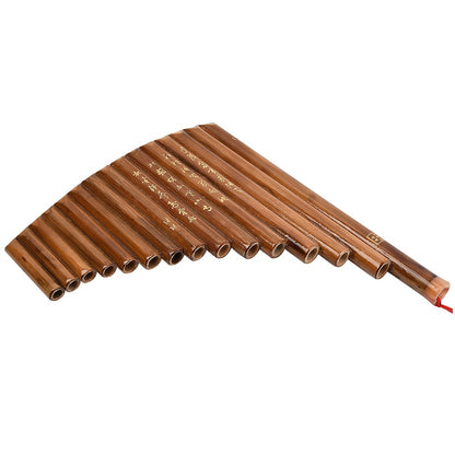 Natural Bamboo Wind Panpipe