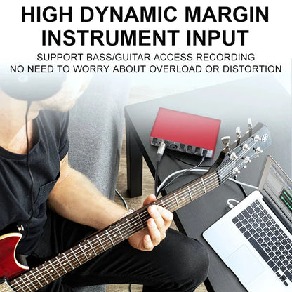 Big River Hardware MD22 USB Audio Interface for Guitar