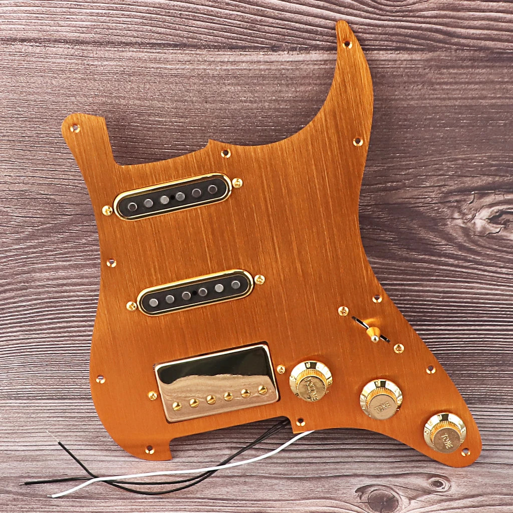 Big River Hardware Prewired Strat Pickguards with Loaded Pickups
