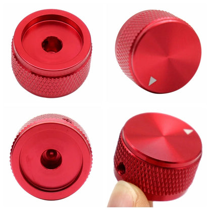 1pc/2pc Aluminium Guitar Metal Knobs 1/4" Metal Pot Knobs with Indicator and Set Screw for Guitar/Bass/Audio Equipments