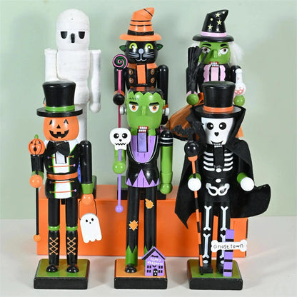 Wooden Halloween Nutcracker