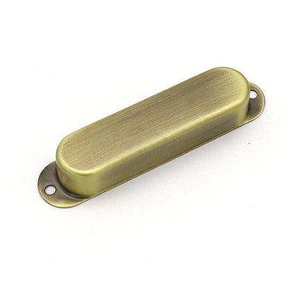 Big River Hardware Single Coil Pickup Covers: Premium Metal for Noise Reduction, Stylish Colors in Black, Silver, Gold, Bronze, Red Copper for Guitar Enthusiasts