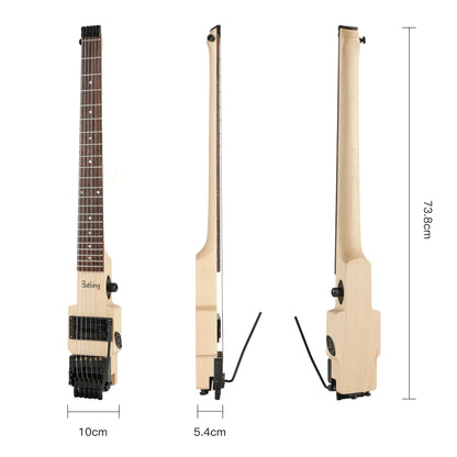 Compact Travel Electric Guitar - Play Anywhere