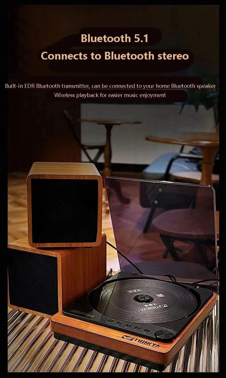 Big River Hardware High-Fidelity Portable CD Player with Lossless Audio