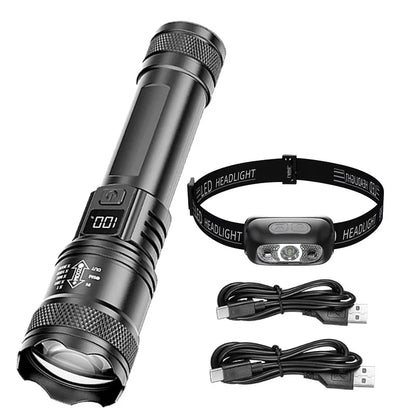 Big River Hardware Rechargeable LED Headlamp with Sensor