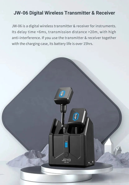 Best Wireless Guitar Transmitter with Charging Case