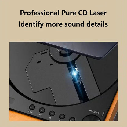 Big River Hardware High-Fidelity Portable CD Player with Lossless Audio