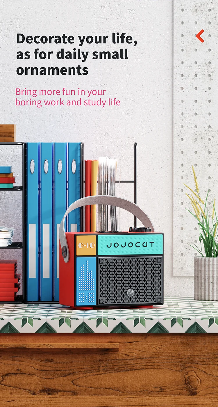 Portable Retro Bluetooth Speaker