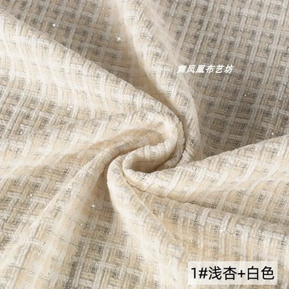 Big River Hardware Silver Thread Soft Tweed Speaker Fabric
