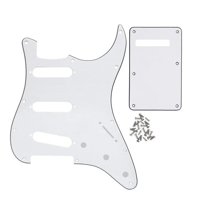Strat Pickguard With Backplate 13 Colors