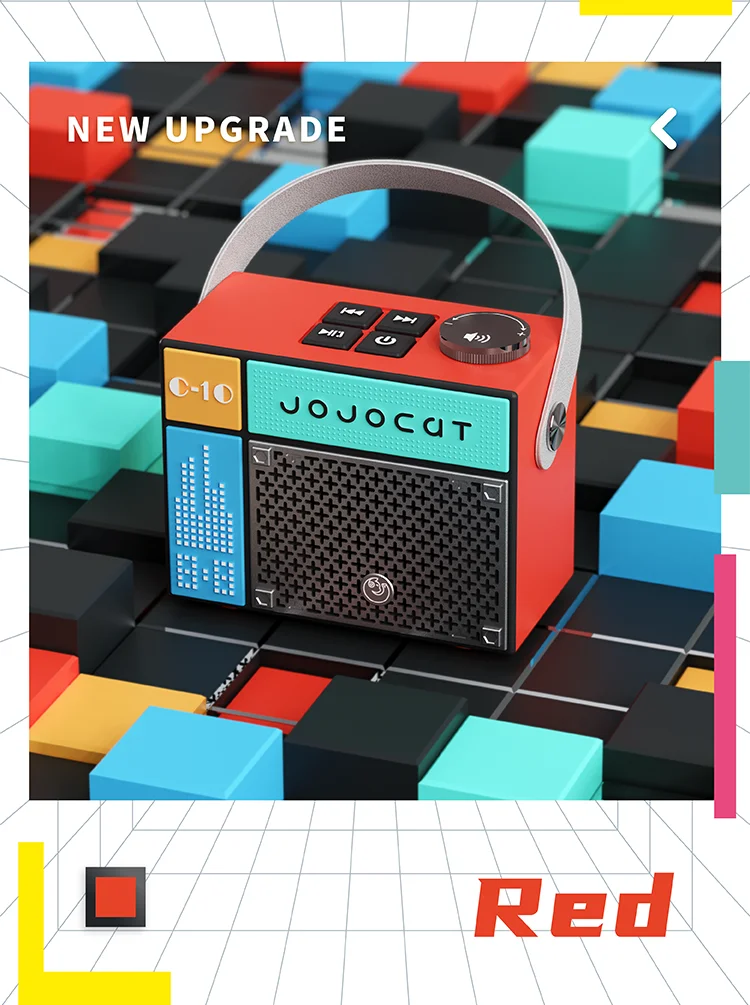 Portable Retro Bluetooth Speaker