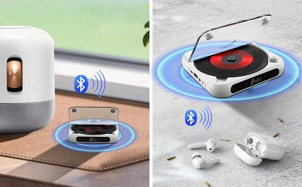 Big River Hardware Bluetooth Portable CD Player