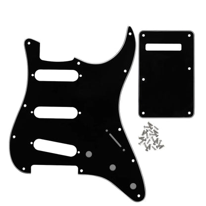 Strat Pickguard With Backplate 13 Colors