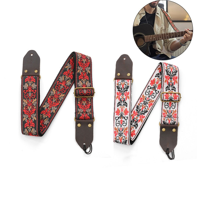 Embroidered Guitar Straps