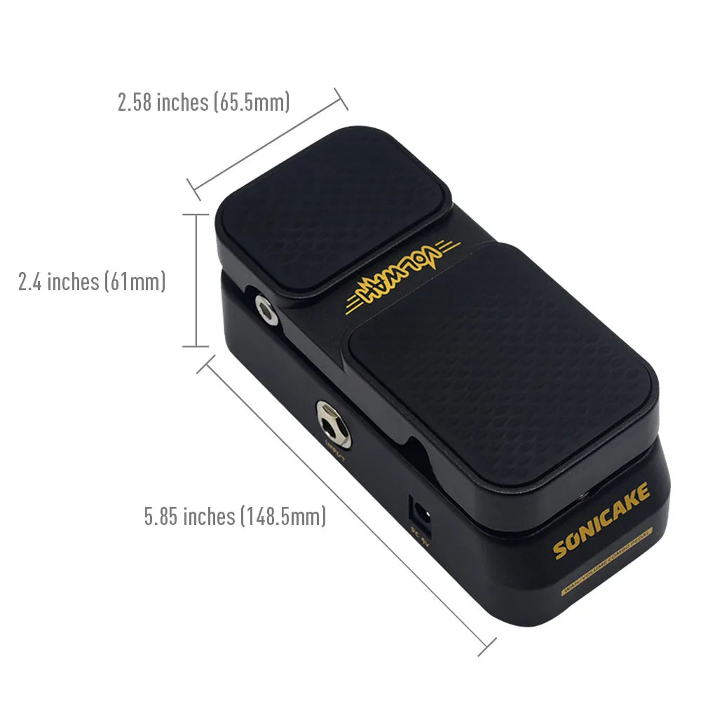 2 in 1 Guitar Effect LED Light Wah Pedal