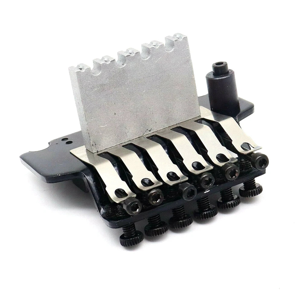 Big River Hardware Double Locking Tremolo Bridge - Black/Silver