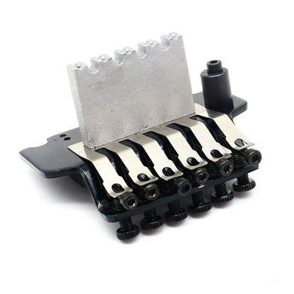 Big River Hardware Double Locking Tremolo Bridge - Black/Silver