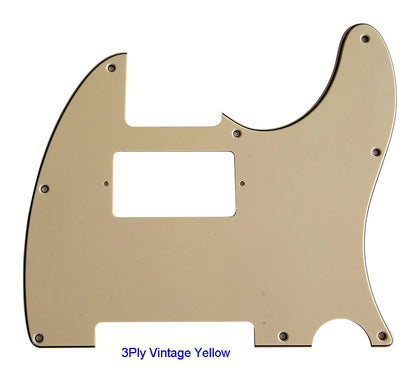 High-Quality 8-Hole Telecaster Pickguard for Fender USA and Mexico Guitars - Durable 4-Ply Anti-Scratch Protection