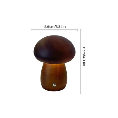 Beech Wood Mushroom Night Light