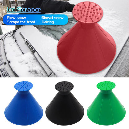 Big River Hardware Durable Ice Scraper for Cars - Efficient, Damage-Free Snow and Ice Removal Tool for Winter Driving