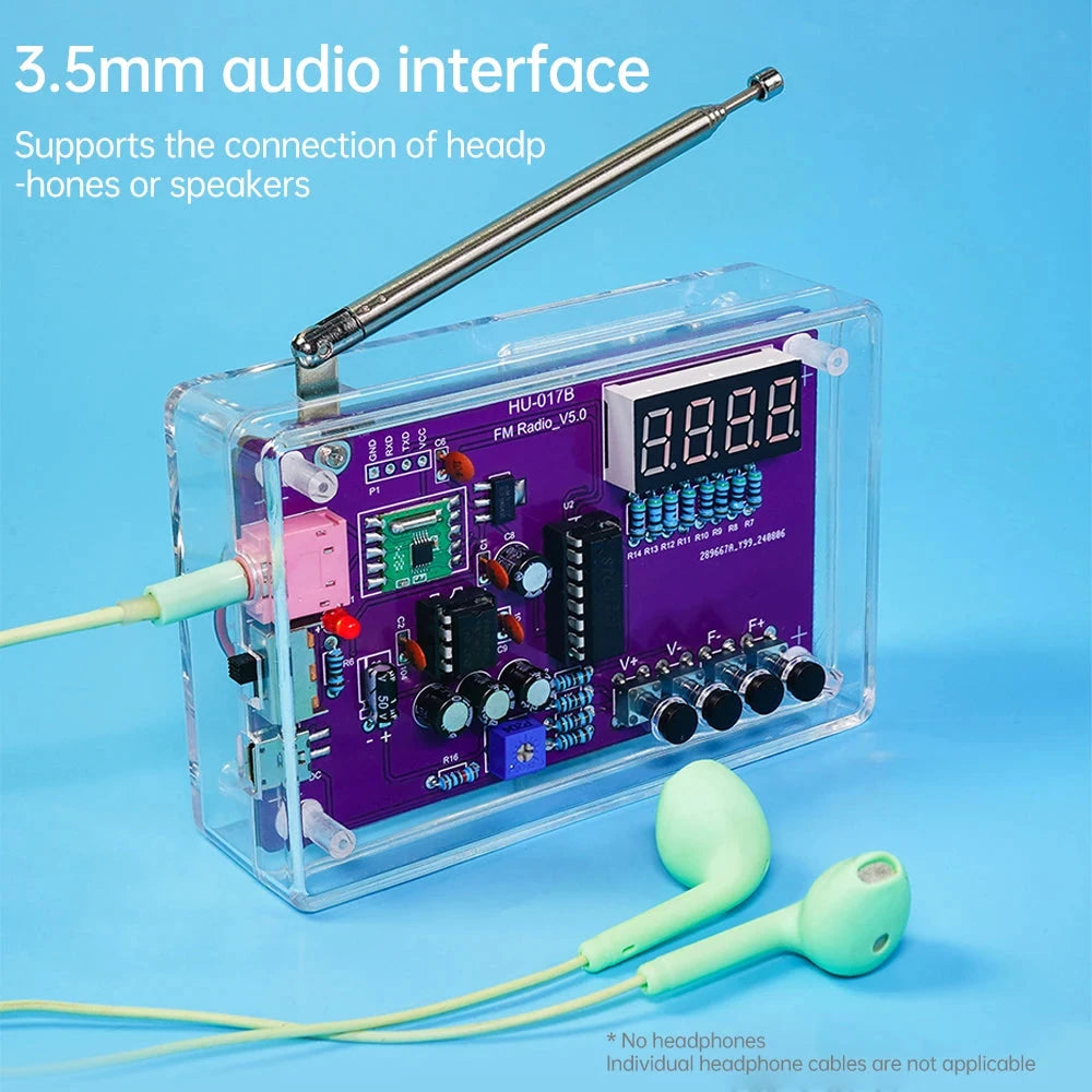 Big River Hardware Advanced FM Radio Kit with Noise Elimination