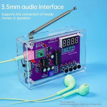 Big River Hardware Advanced FM Radio Kit with Noise Elimination