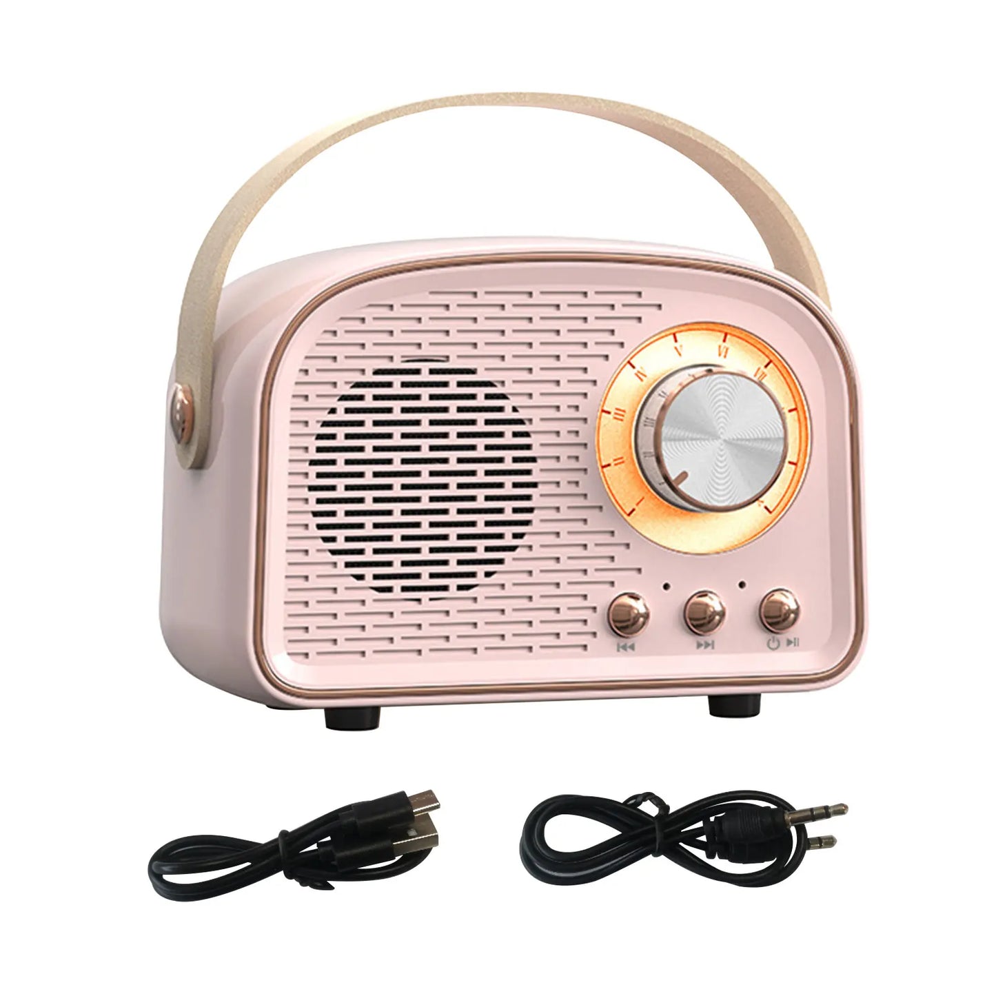 Retro Bluetooth Speaker  With FM Radio
