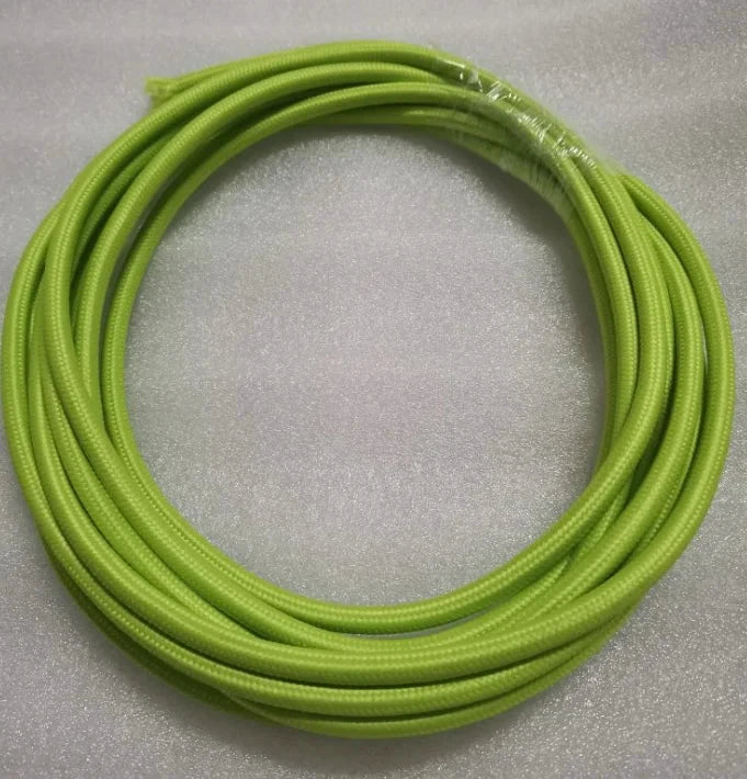 Big River Hardware Fabric Wire Braided Multicolor Cable