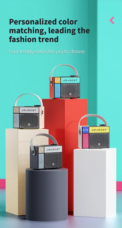 Portable Retro Bluetooth Speaker