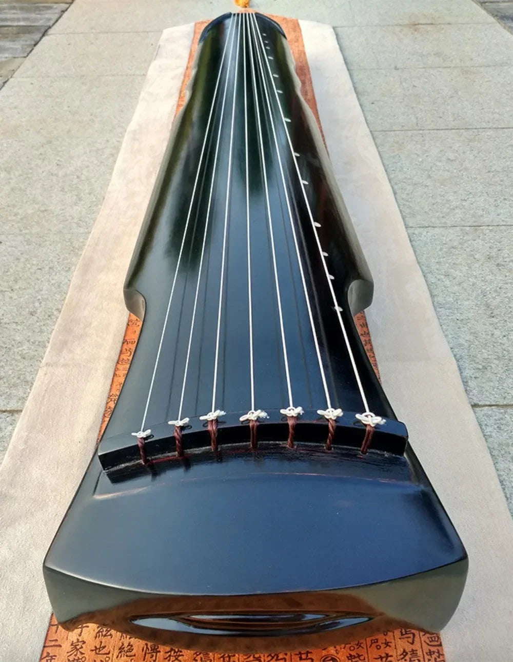 Beginner Guqin Instrument – Traditional Chinese Zither, Paulownia & Azusa Wood