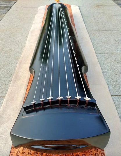 Beginner Guqin Instrument – Traditional Chinese Zither, Paulownia & Azusa Wood
