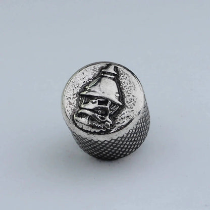 Big River Hardware Premium Zinc Alloy Skull Potentiometer Knobs for Electric Guitars with 6mm Inner Diameter