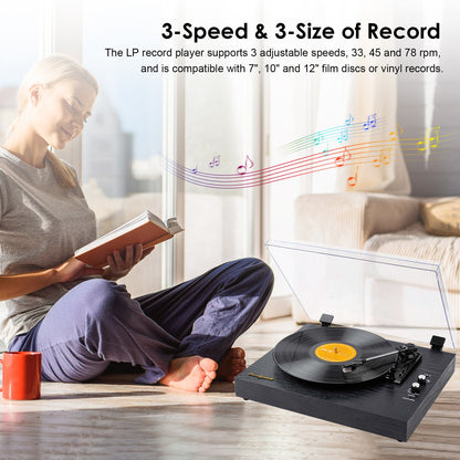 Best Record Player With Built In Speakers