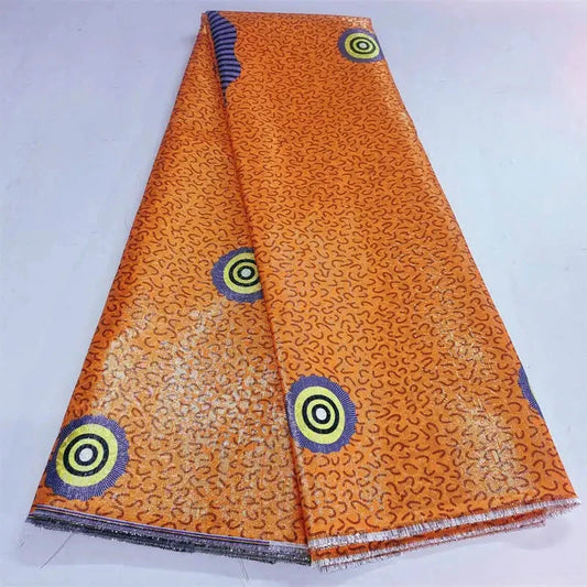 Big River Hardware African Style Gold Jacquard Speaker Cloth