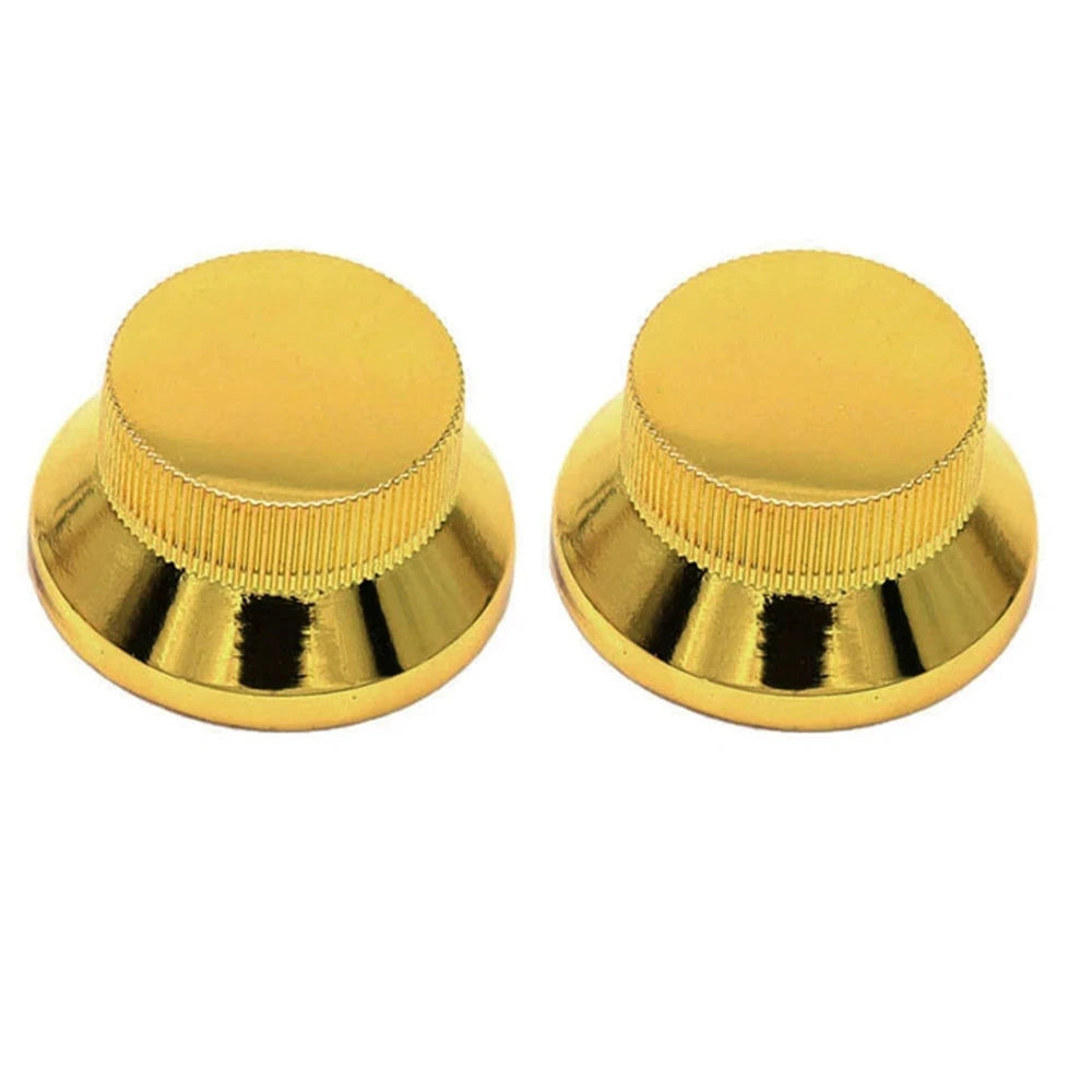 1pcs/2Pcs Guitar Bass Metal Top Hat Bell Speed Knobs for  Les Paul SG Guitar