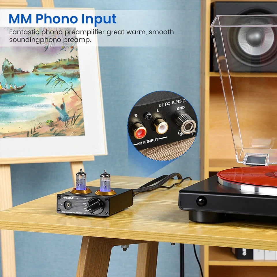 Big River Hardware High-Fidelity RIAA Compliant Phono Preamplifier