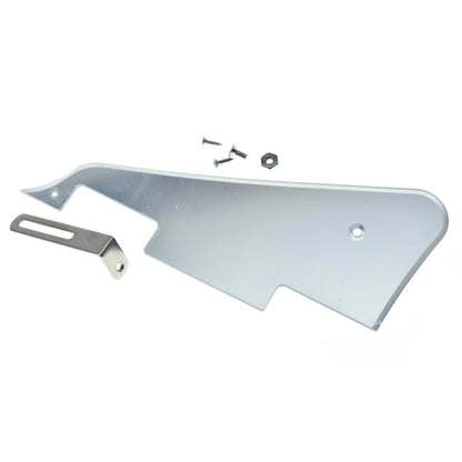 Premium Clear Guitar Pickguard for Gibson Les Paul Guitars with Stainless Steel Bracket and Hardware Accessories