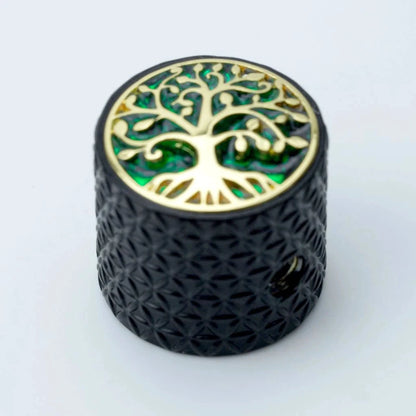 1 PCS GUYKER Surface Large Tree Of Life Potentiometer Knob Inner Diameter 6MM For Guitar Bass