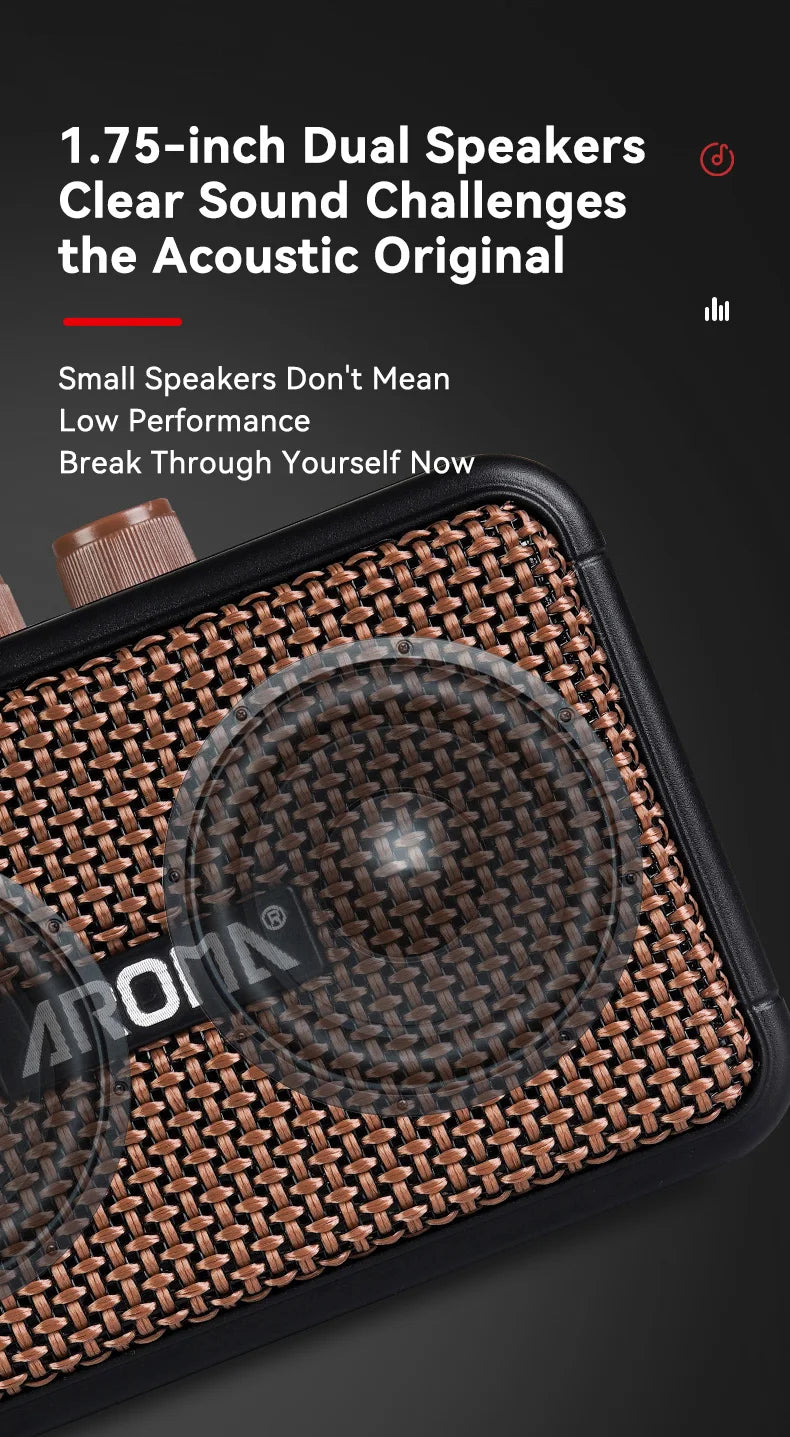 Big River Hardware Mini Guitar Amplifier Compact Design