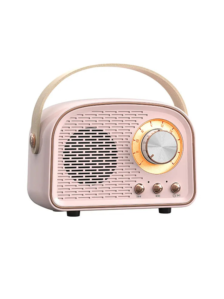 Retro Bluetooth Speaker  With FM Radio
