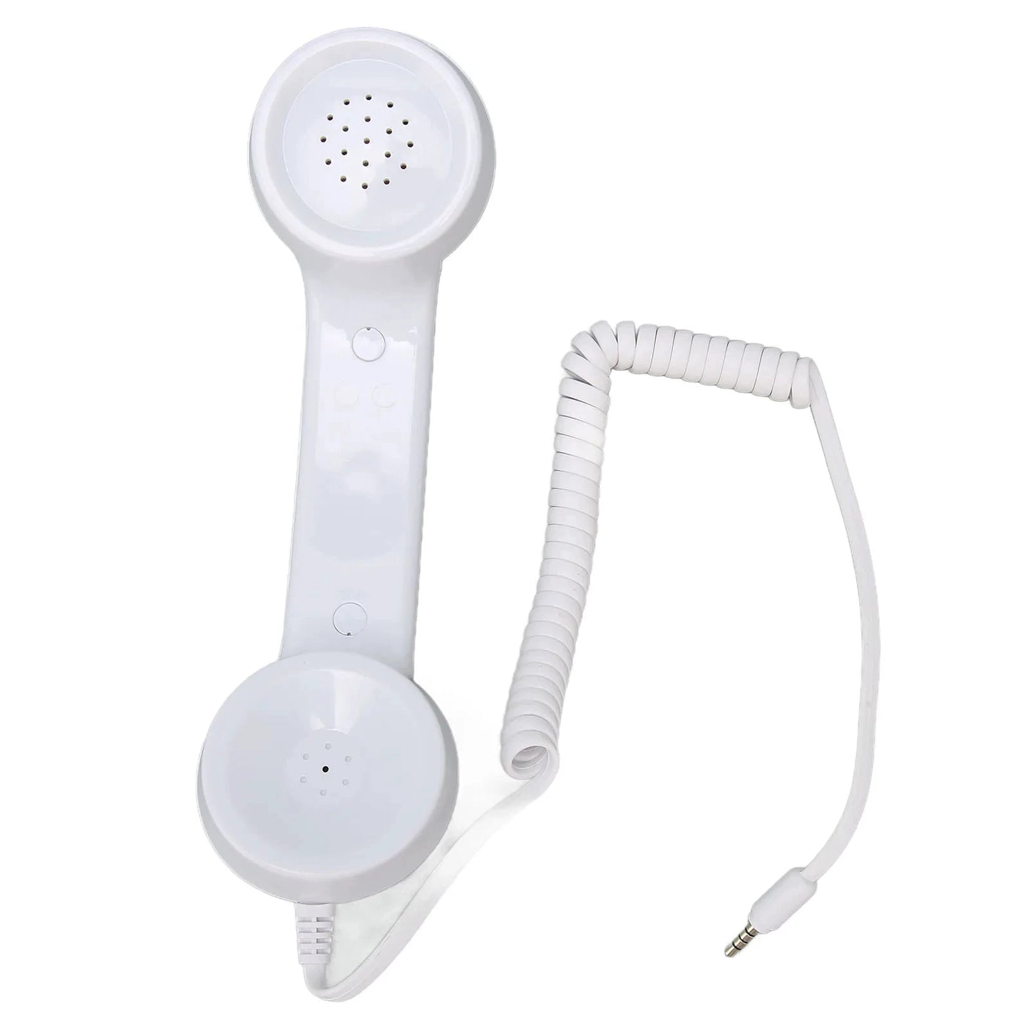 Retro phone handset for cell phone