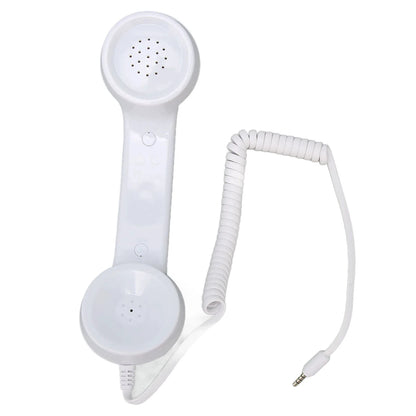 Retro phone handset for cell phone